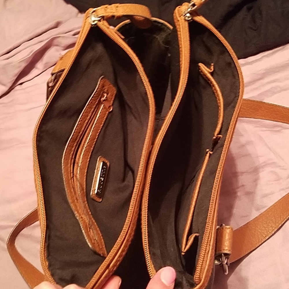 Black/Brown Rosetti Purse